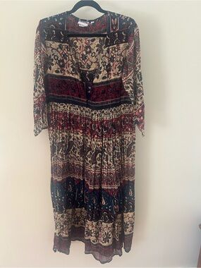 Boho Maxi Dress in